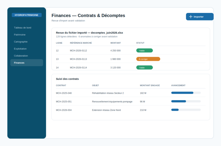 HydroPatrimoine Cloud (Web/Backend)