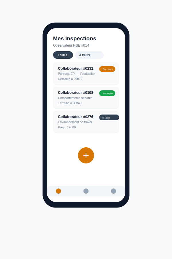 Sentinelle Terrain (Mobile Flutter — Android)