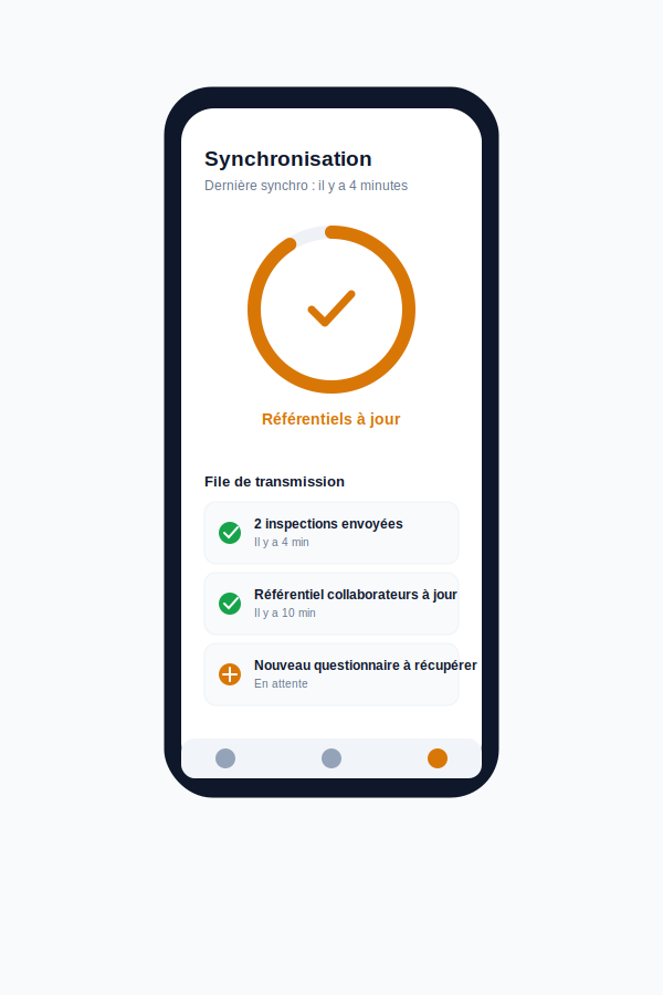 Sentinelle Terrain (Mobile Flutter — Android)